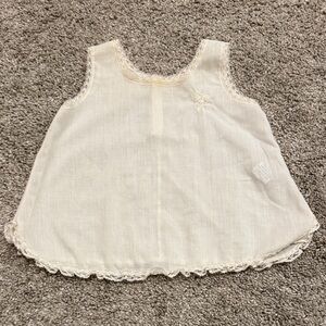 Vintage 1980’s Her Majesty slip with lace trim Sz 12 Mo